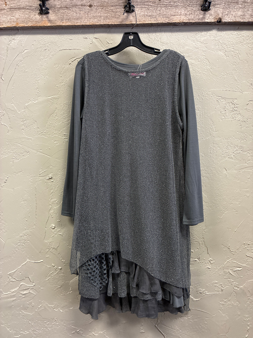 NWT Pretty Angel Layered Tunic (org$55)