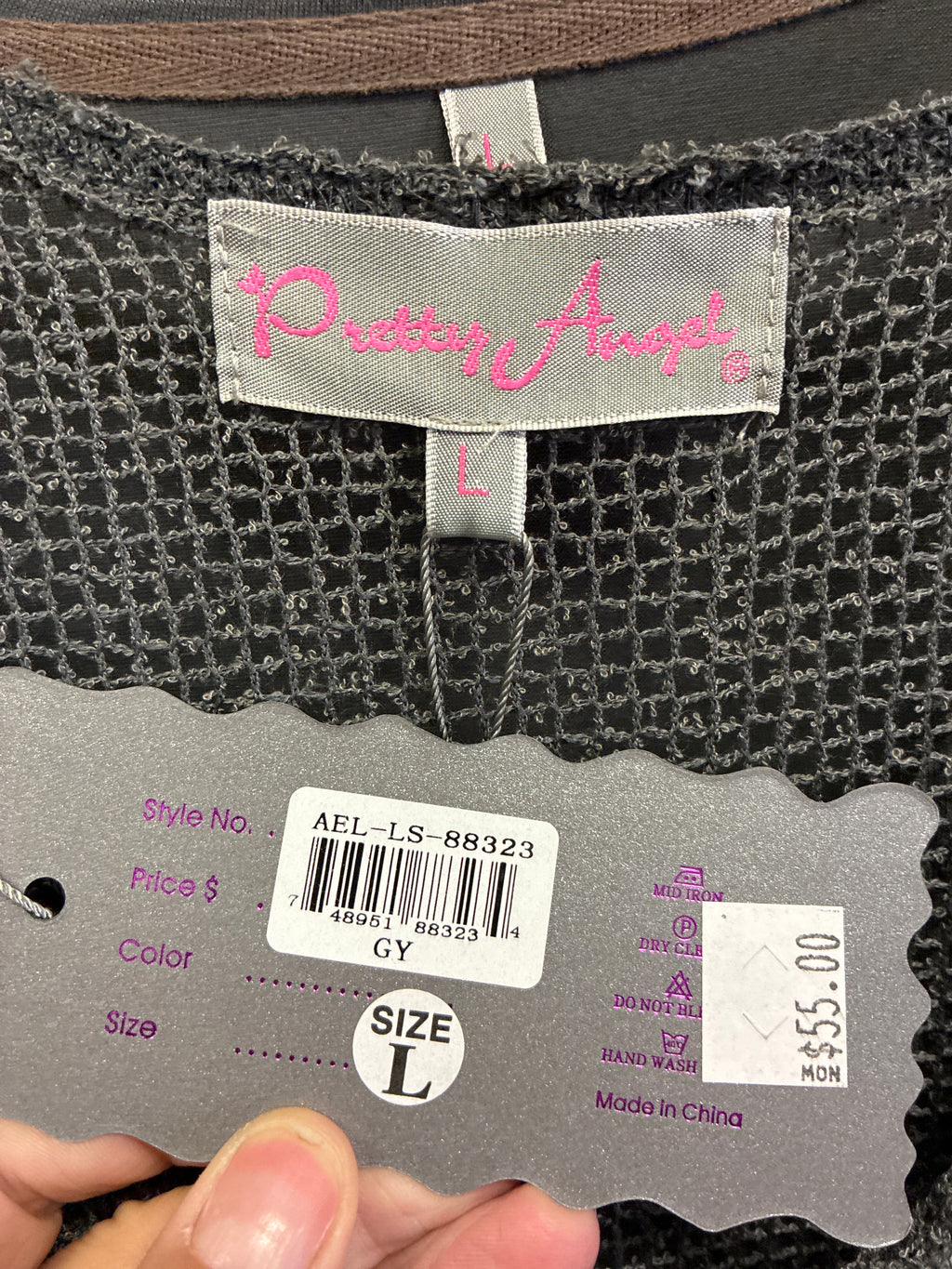 NWT Pretty Angel Layered Tunic (org$55)