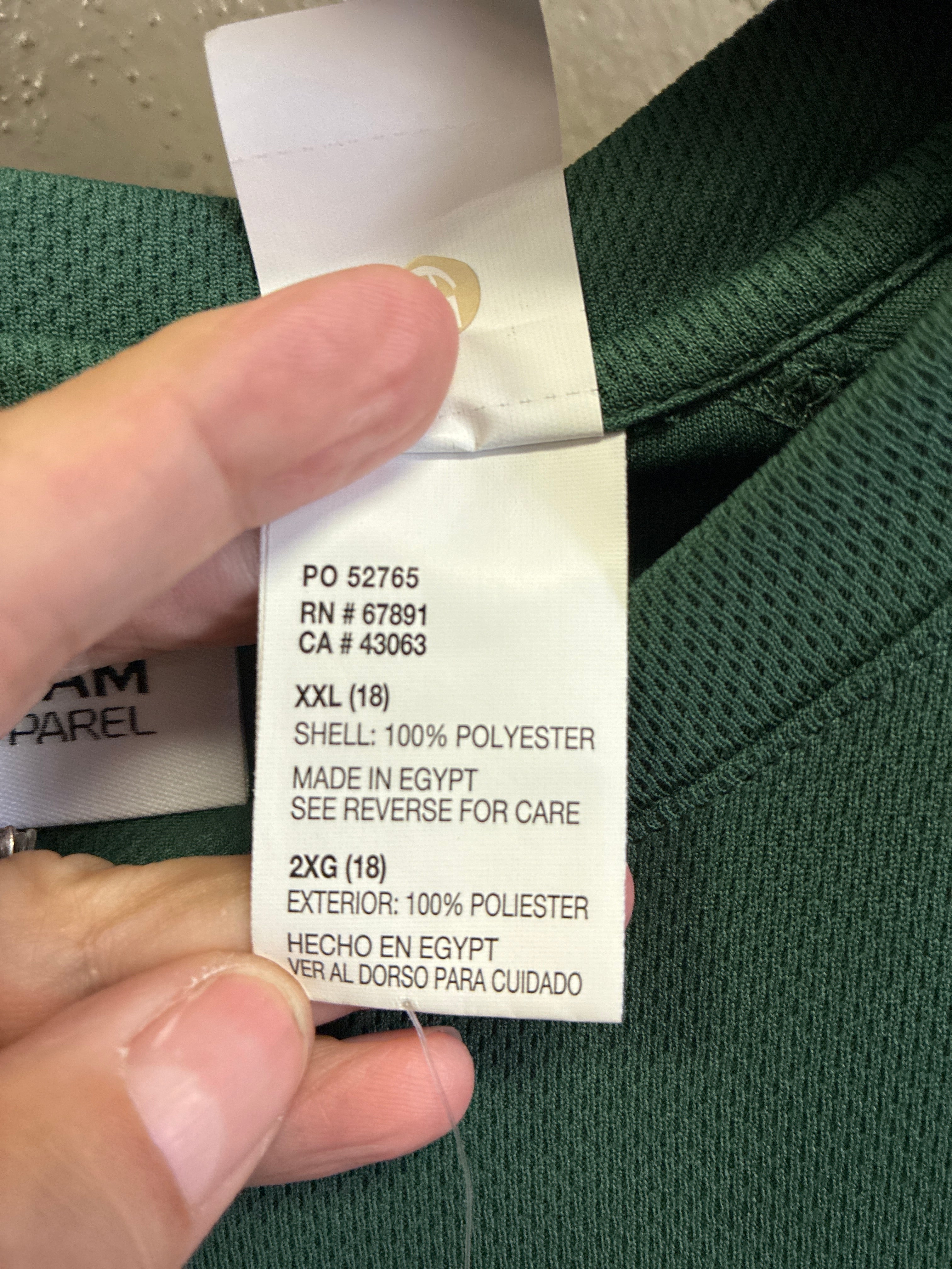 NWOT GB Packers Performance T-Shirt