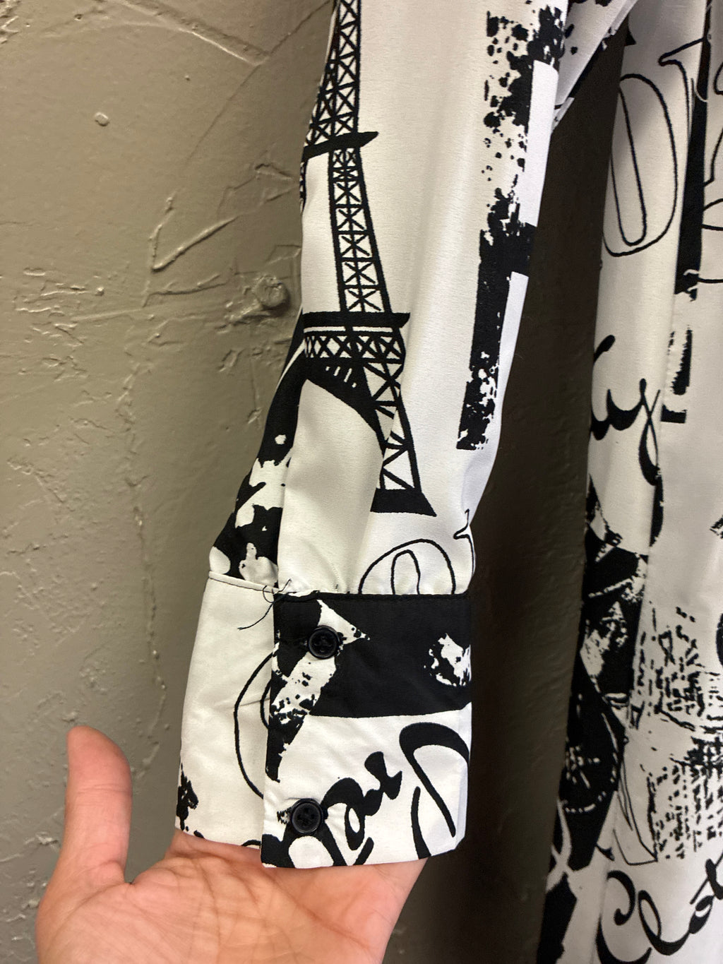 NWOT Live4Truth Newspaper Print Shirt Dress