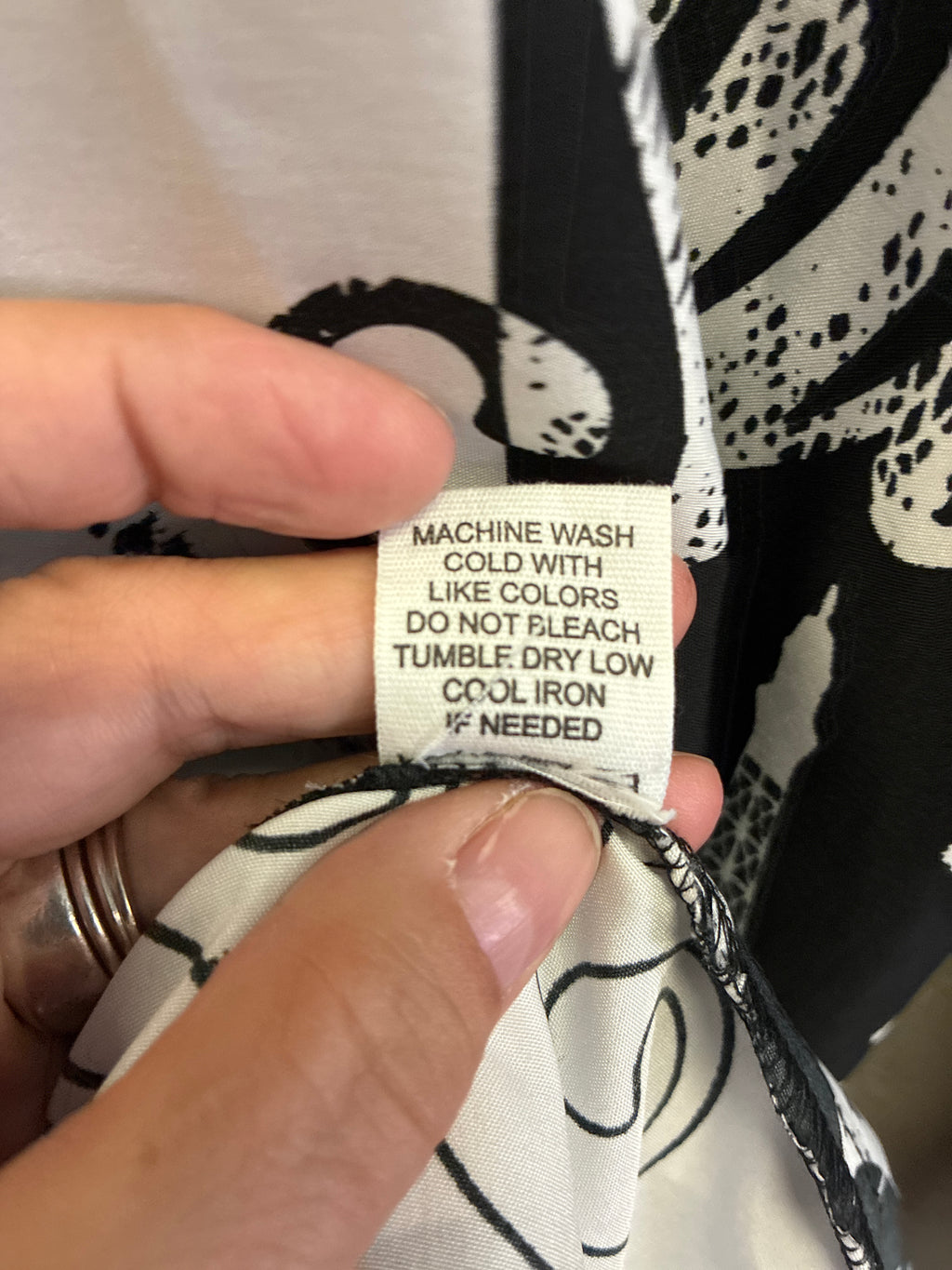 NWOT Live4Truth Newspaper Print Shirt Dress