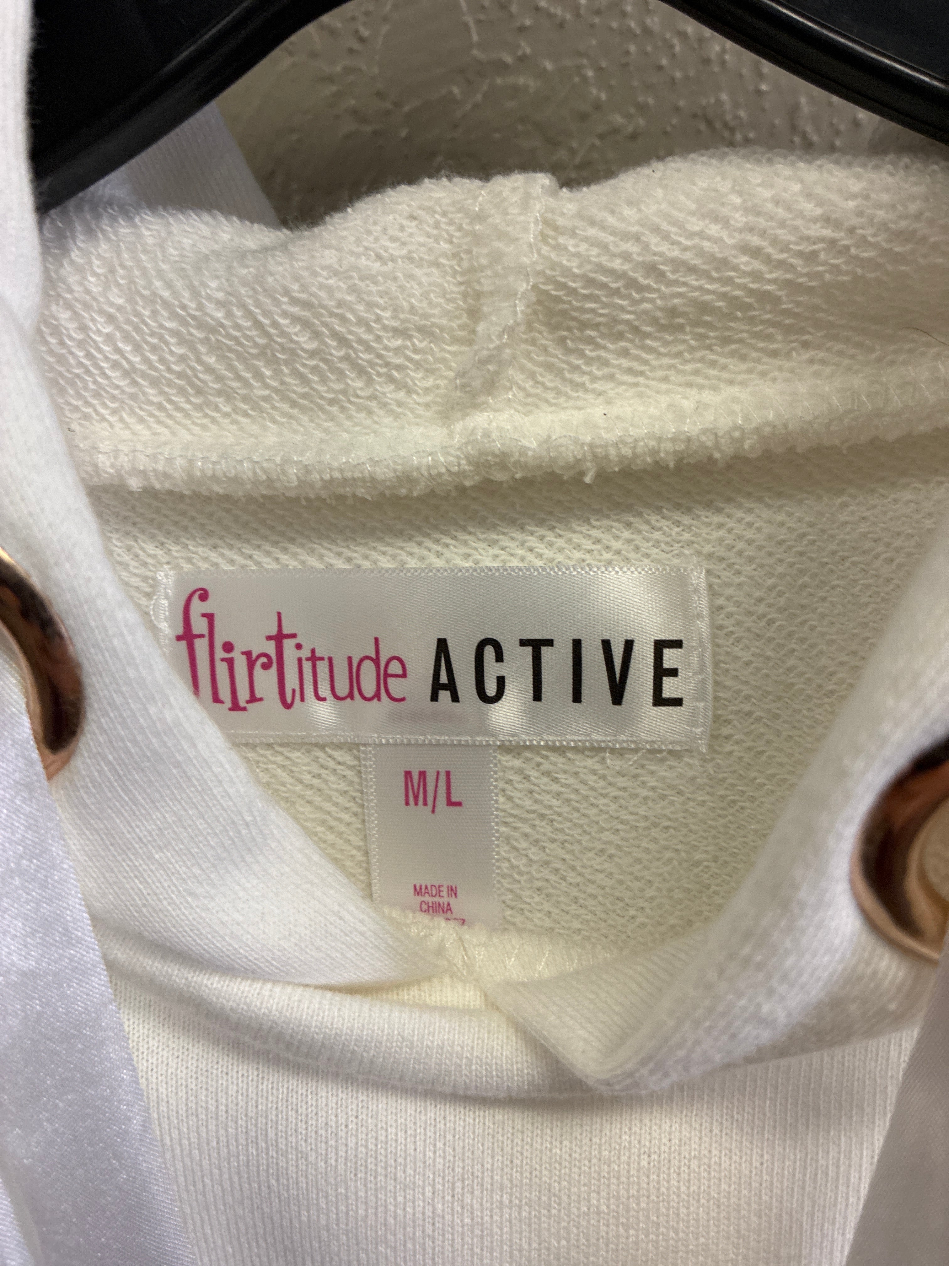 NWT Flirtitude Active Oversized Hoodie (org$42)