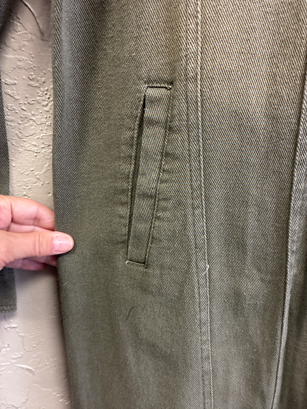 NWOT Indigo Thread Longline Utility Dress (org$108)