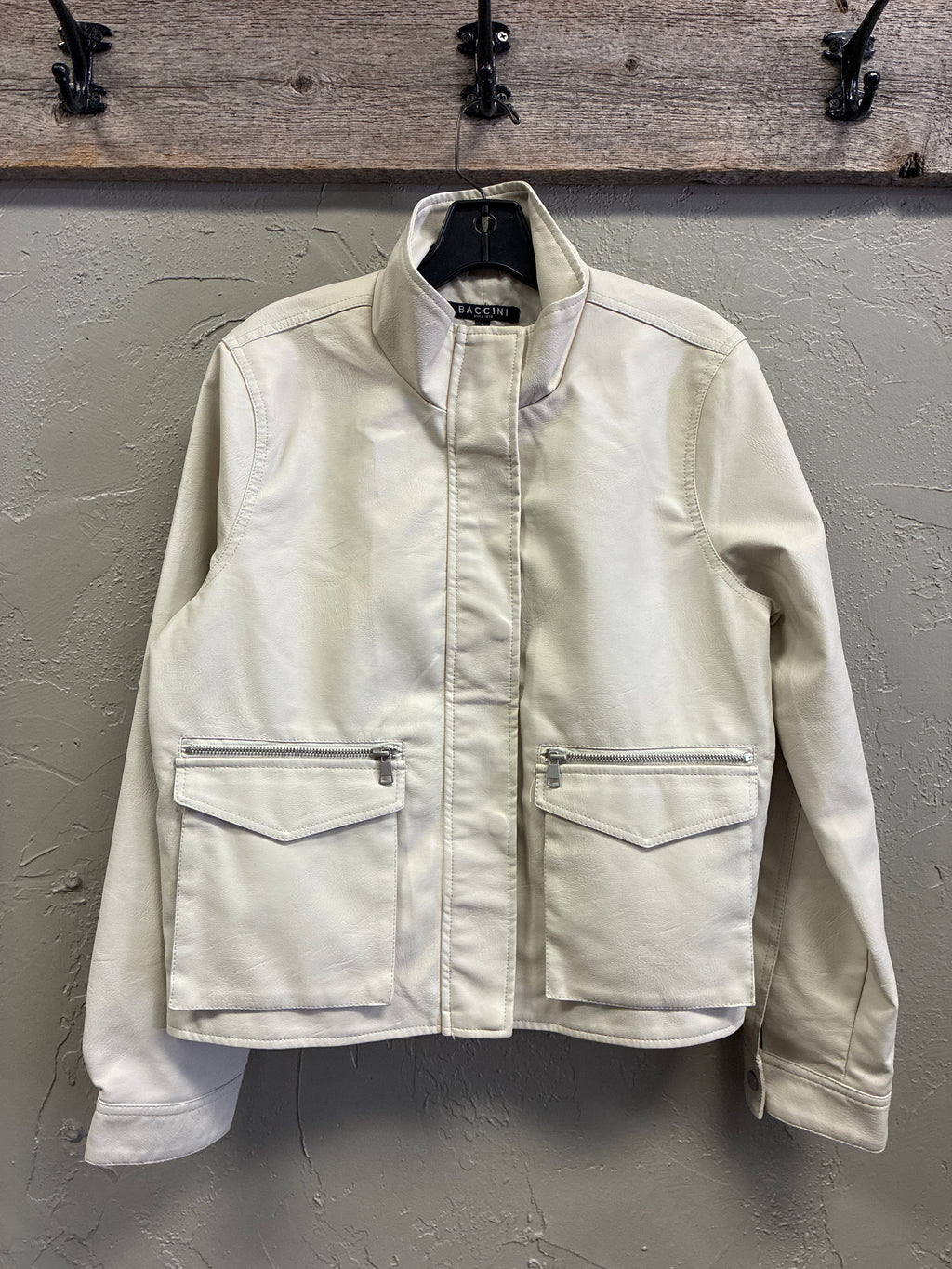 NWT Baccini Vegan Leather Jacket (org$89)