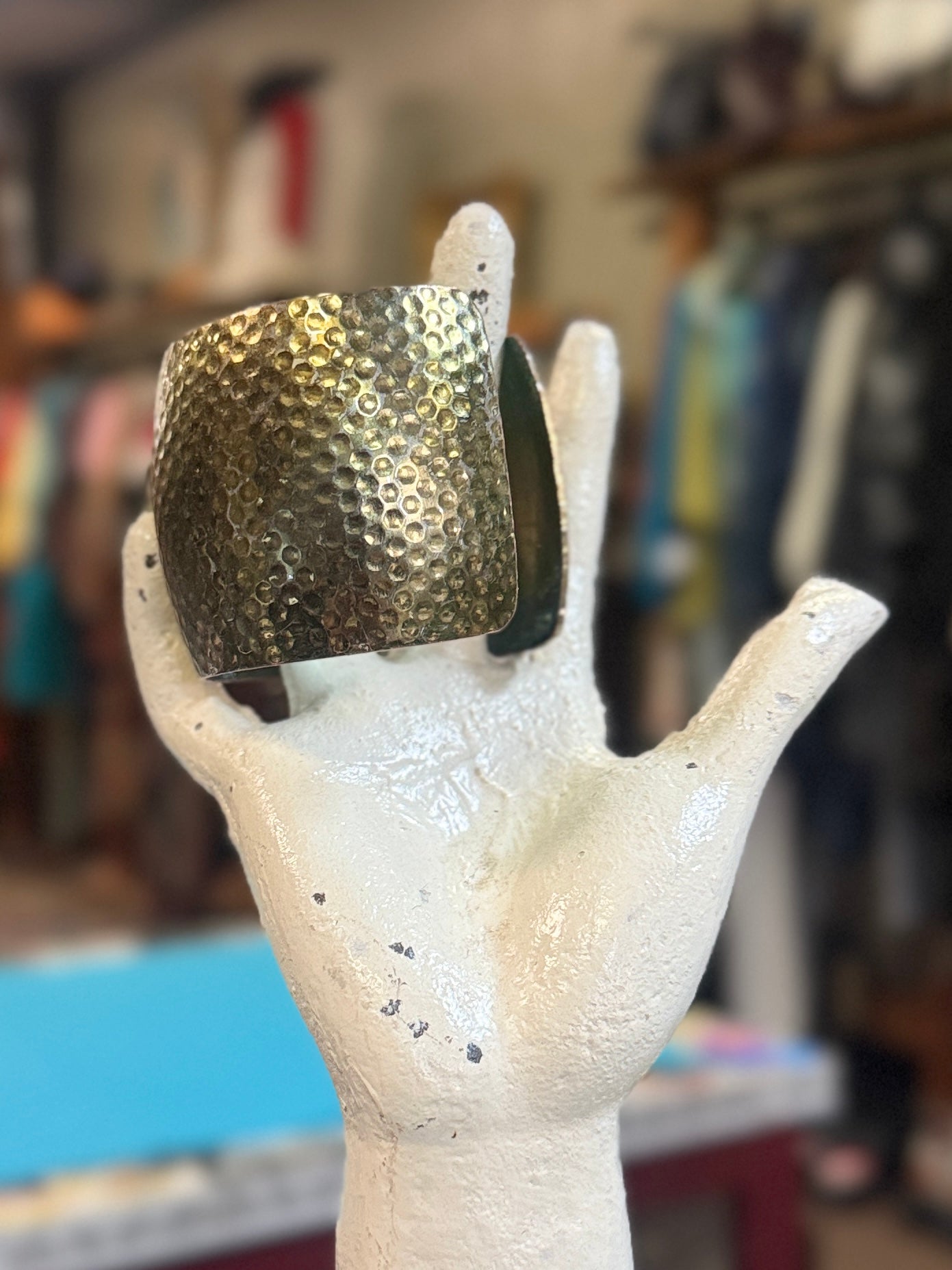 Hammered Cuff