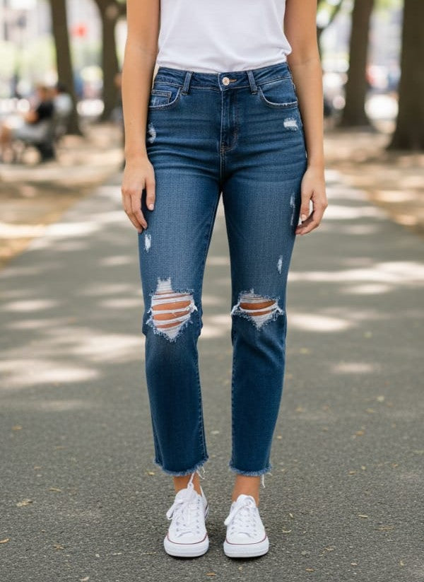Judy Blue Straight Fit Jean (org$72)