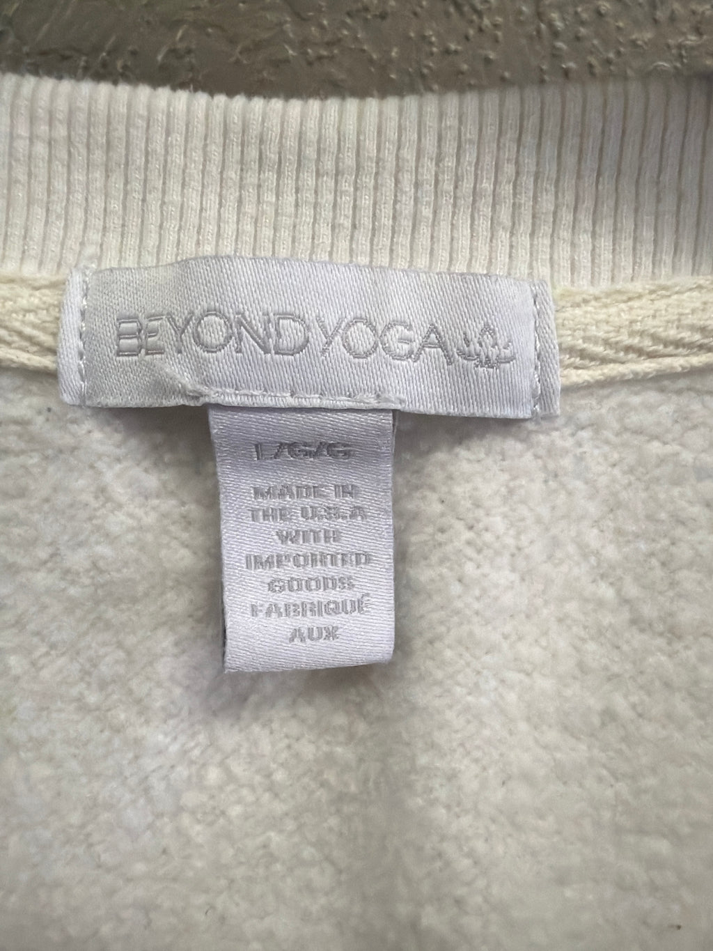 Beyond Yoga Uplift Cropped Pullover (org$98)