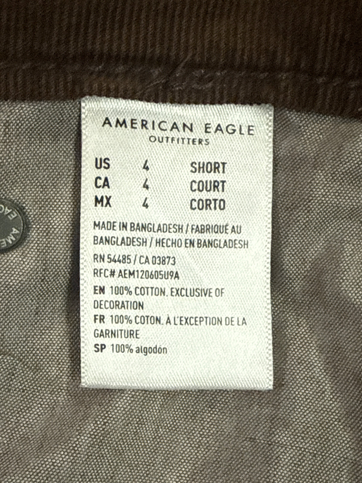American Eagle Wide-Leg Cords