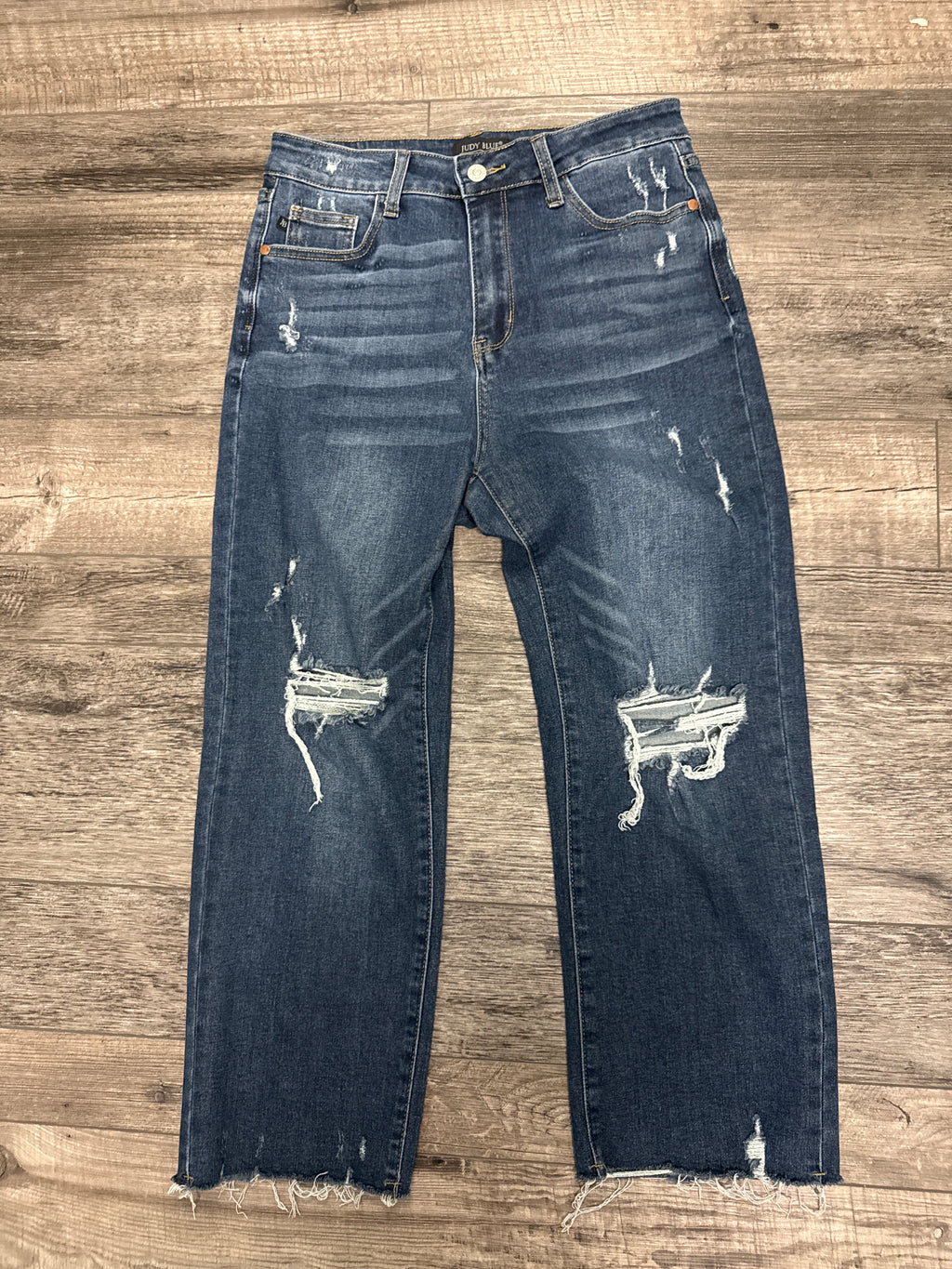 Judy Blue Straight Fit Jean (org$72)