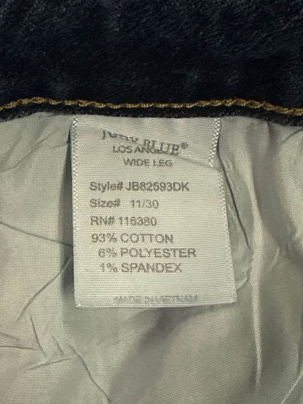Judy Blue Straight Fit Jean (org$72)