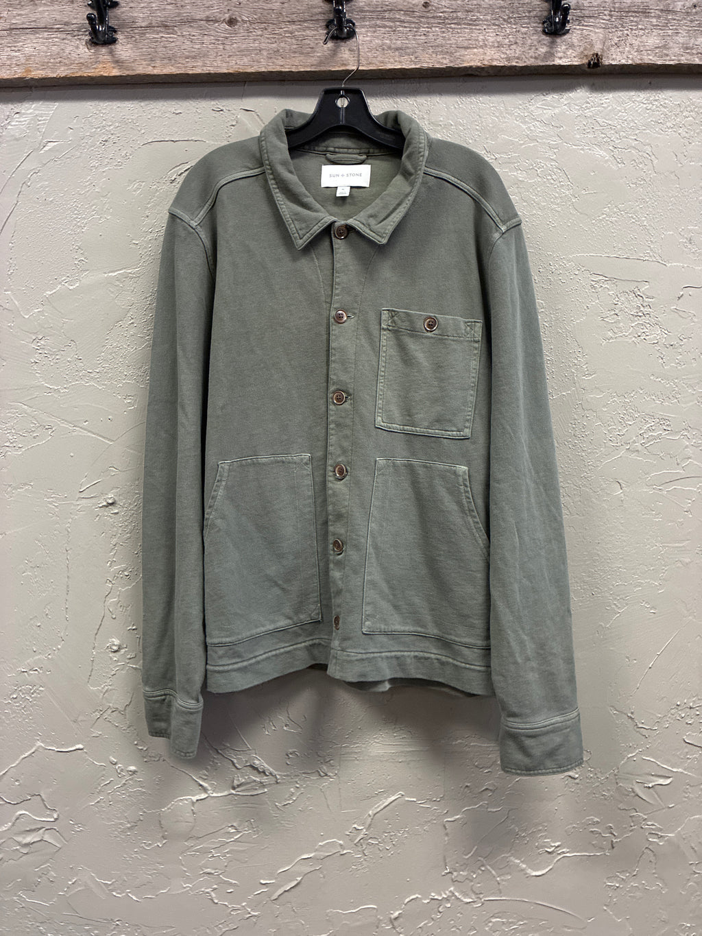 Sun&Stone Knit Utility Jacket (org$70)