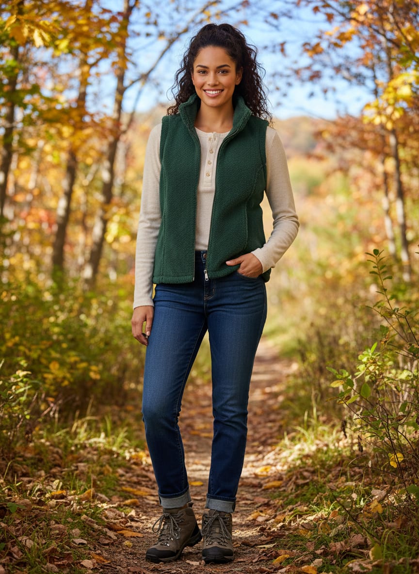 NWT Liberty Lane Plush Sherpa Vest