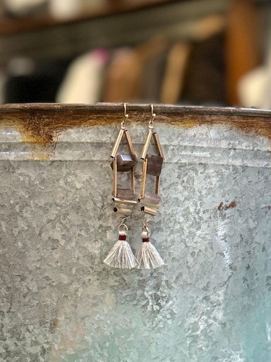 Artisanal Tassel Earrings