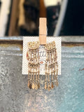 Gold Fringe Earrings