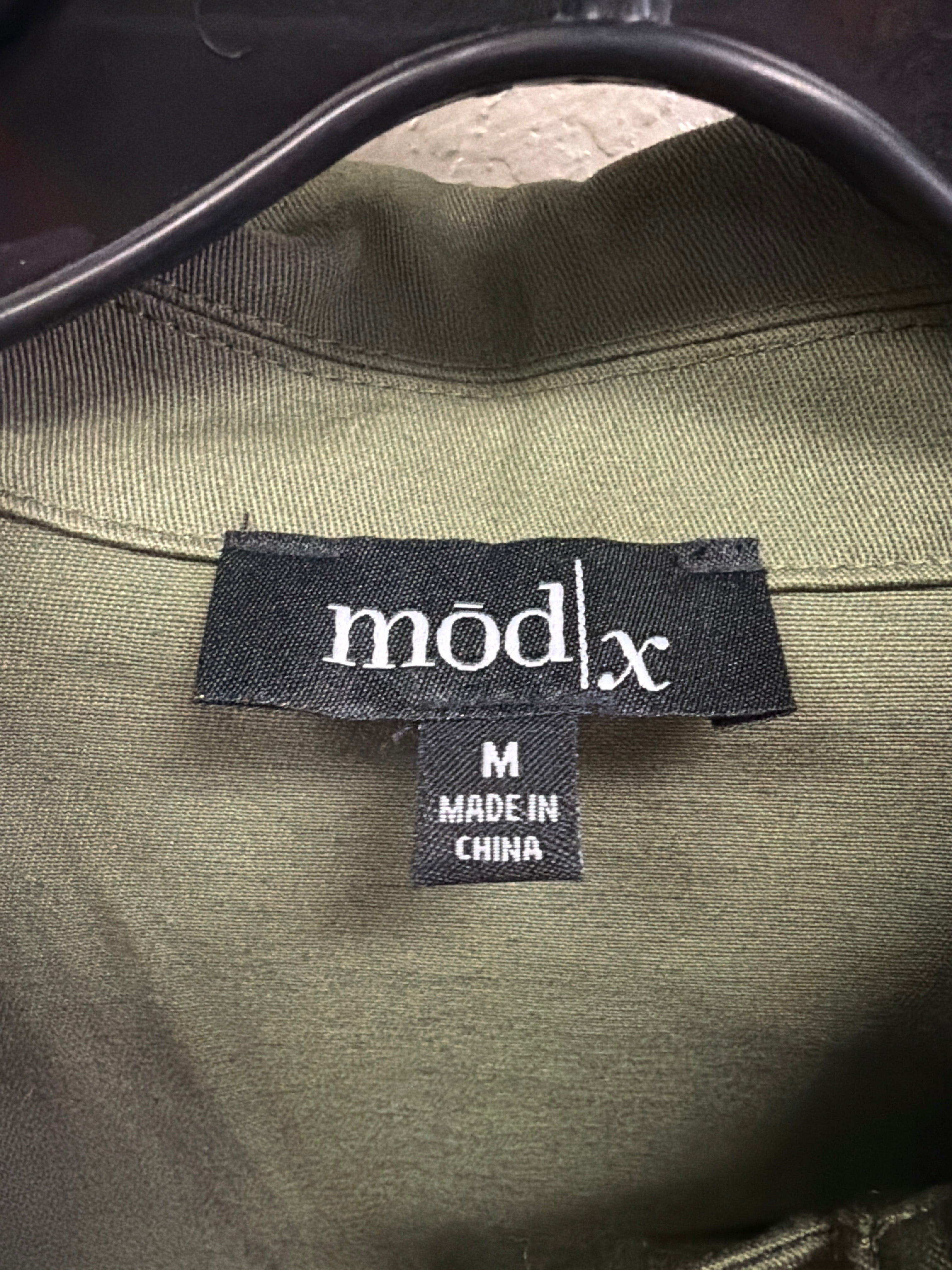 NWOT mod/x Camo Sequin Utility Jacket ($85)