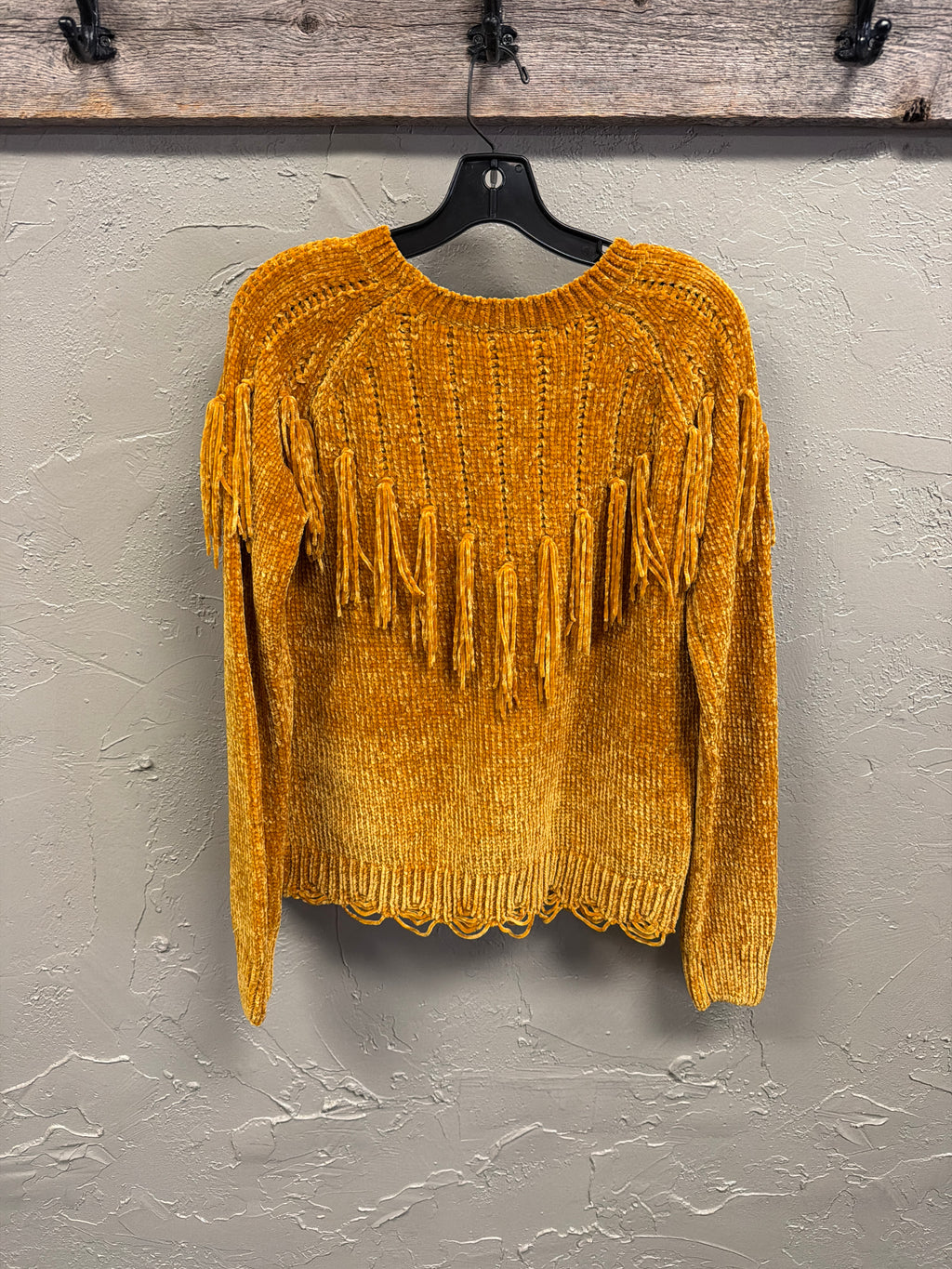 NWOT Indigo Thread Chenille Sweater (org$49)