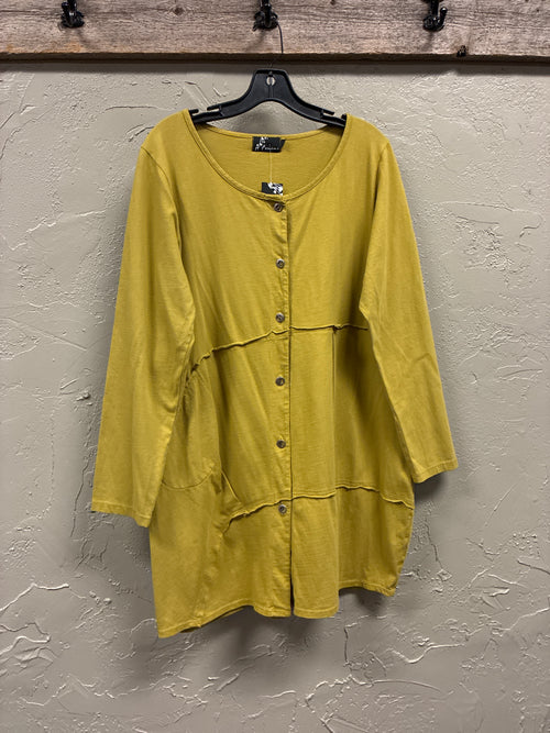 *NWT Fenini Button-Down Tunic Dress (org$109)