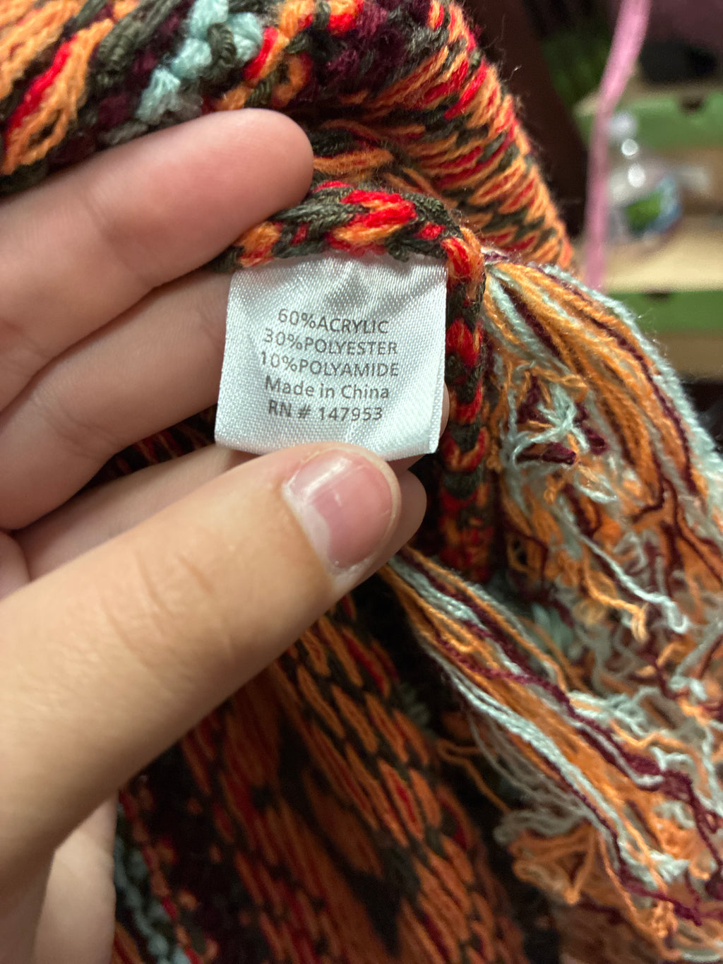NWT Boho Sleeved Poncho