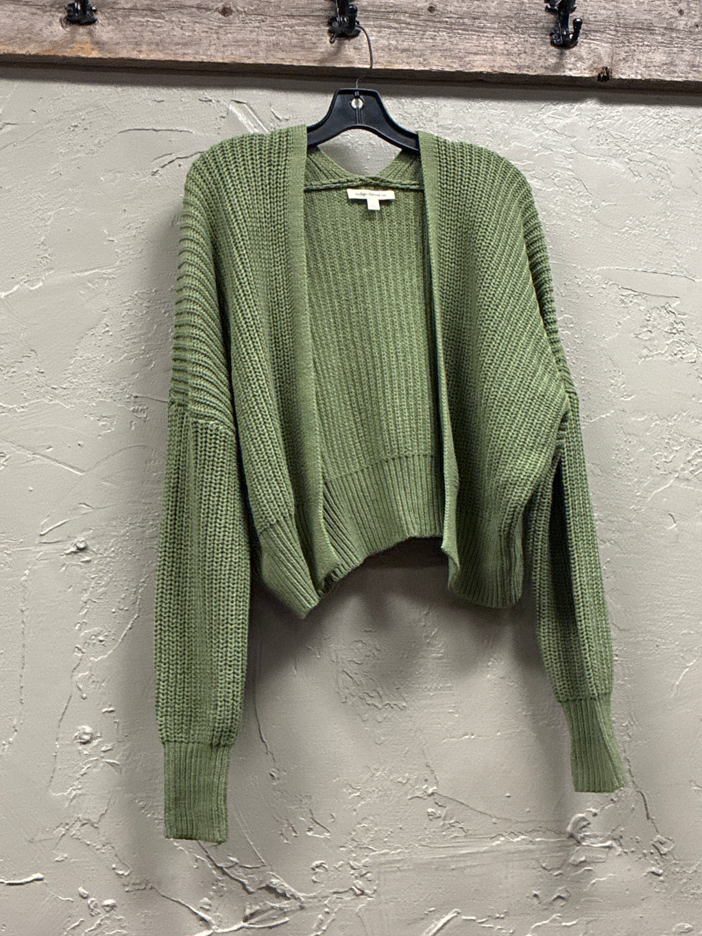 NWOT Indigo Thread Cropped Cardi (org$58)