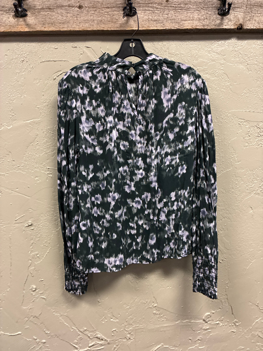 Bella Dahl Mock Neck Blouse (org$128)