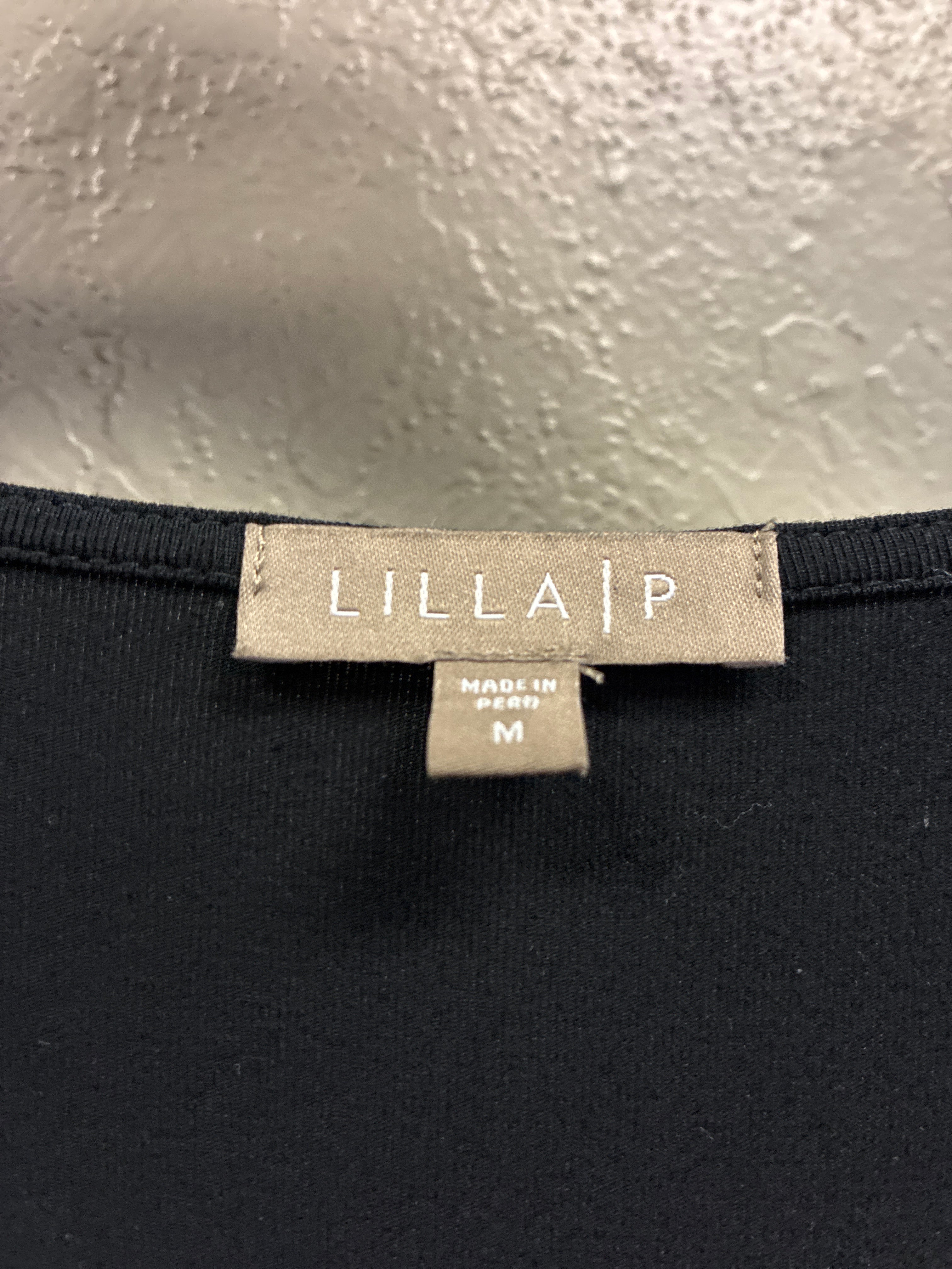 Lilla P Draped Neck Shift Dress (org$115)