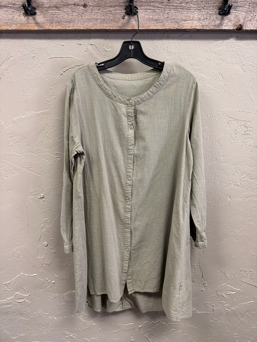 Button Front Shirt Dress