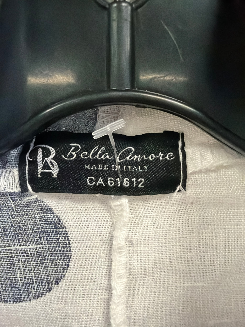 Bella Amore Oversized Linen Jacket (org$130)