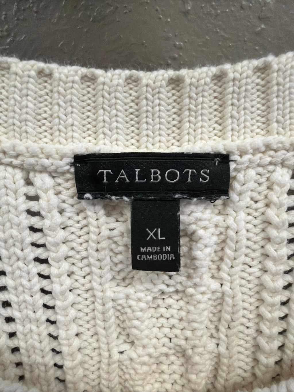 Talbots Cable-Knit Pullover Sweater (org$90)