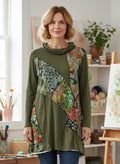 NWOT Misslook Patchwork Tunic (org$59)