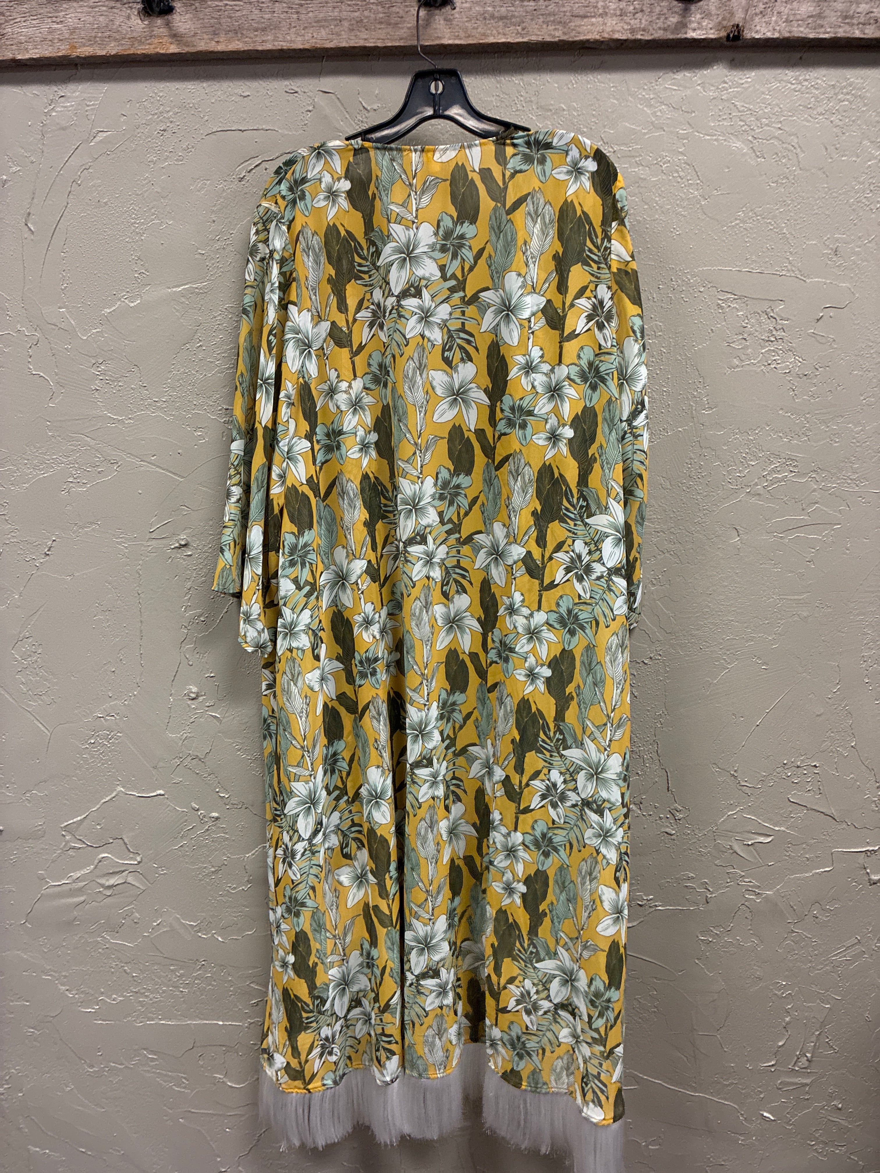 NWOT Indigo Thread Chiffon Duster (org$55)