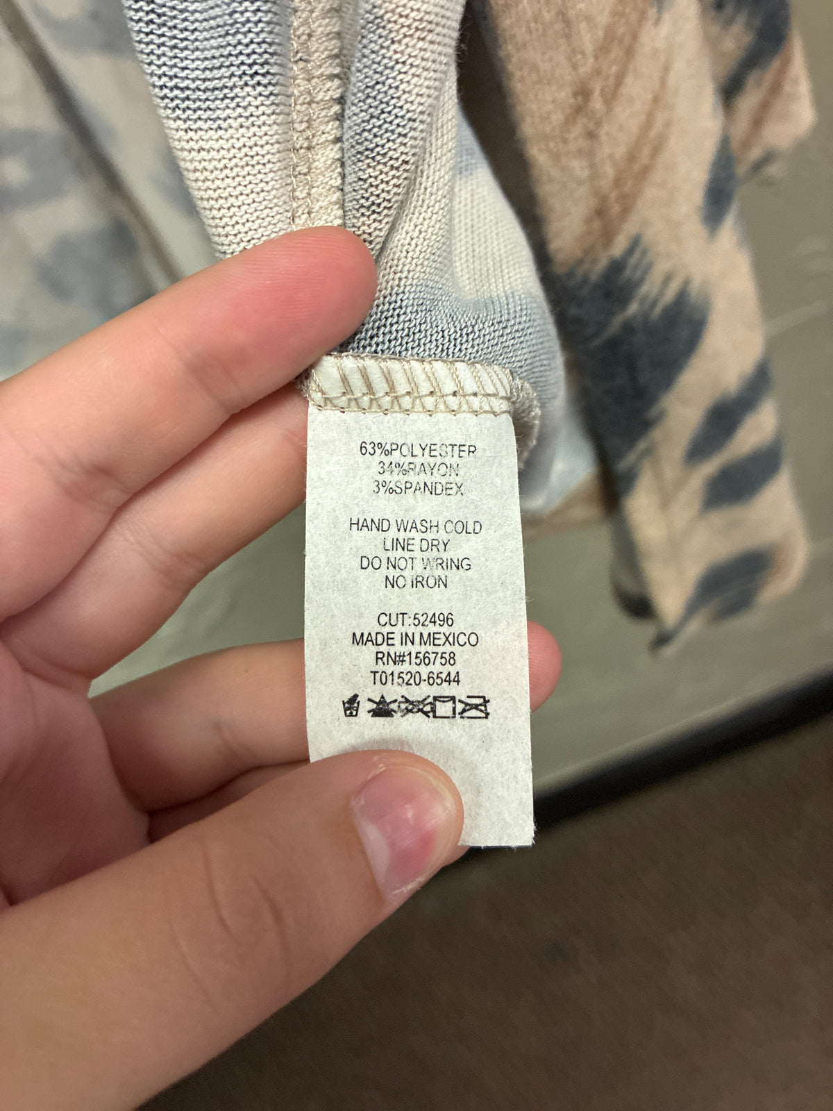 NWT HoneyMe Open-Front Leopard Cardi (org$49)