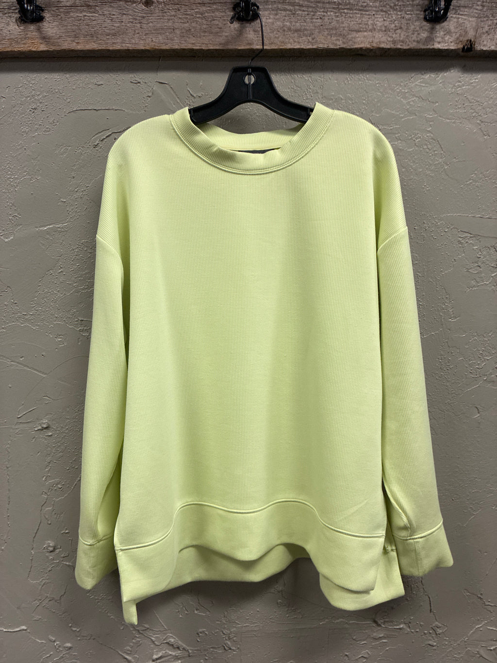 Danskin Luxe Soft Ribbed Crewneck