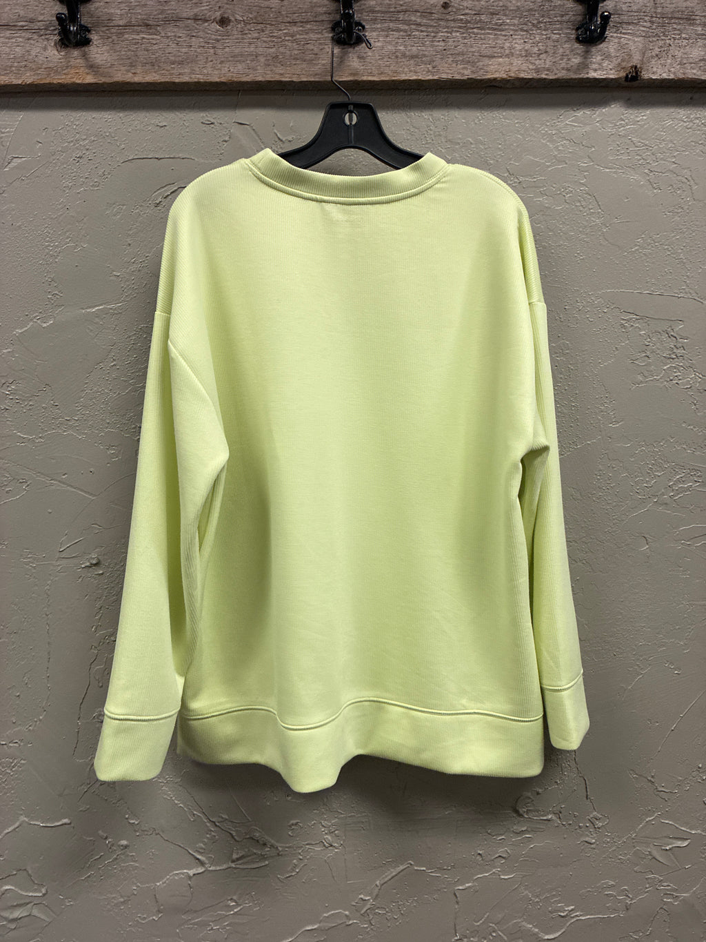 Danskin Luxe Soft Ribbed Crewneck