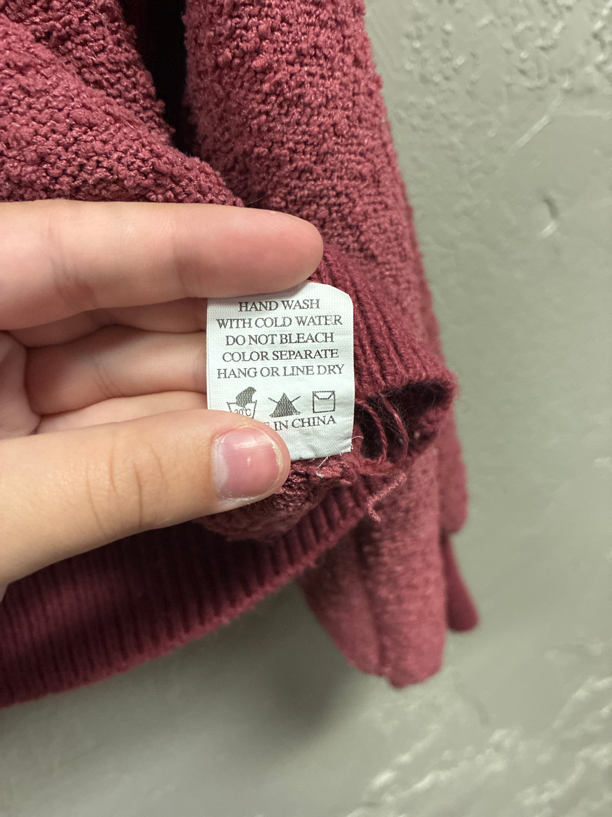 Deput Mock-Neck Crop Sweater (org$50)