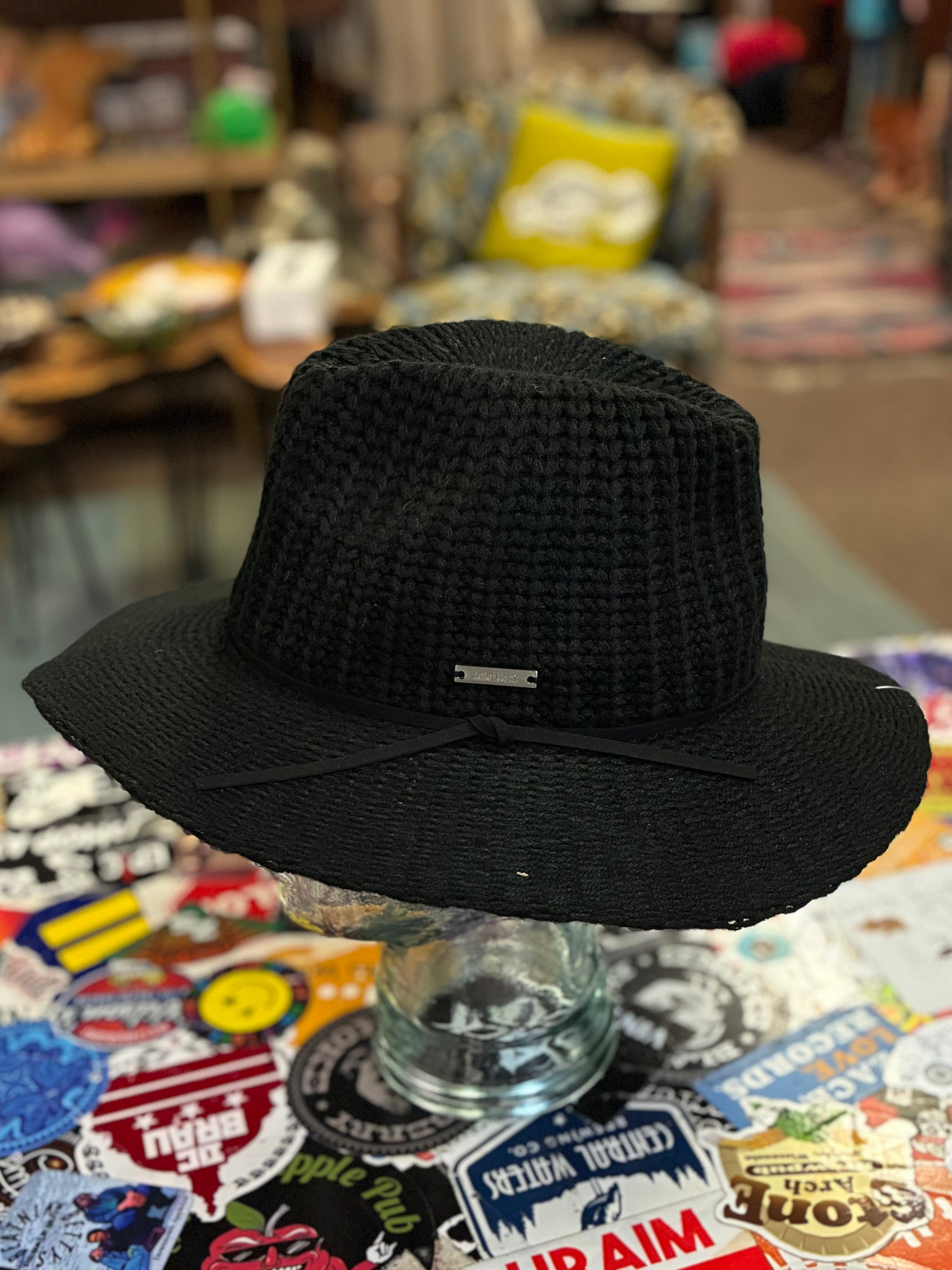 NWT Nine West Rib Knit Panama Hat (org$42)