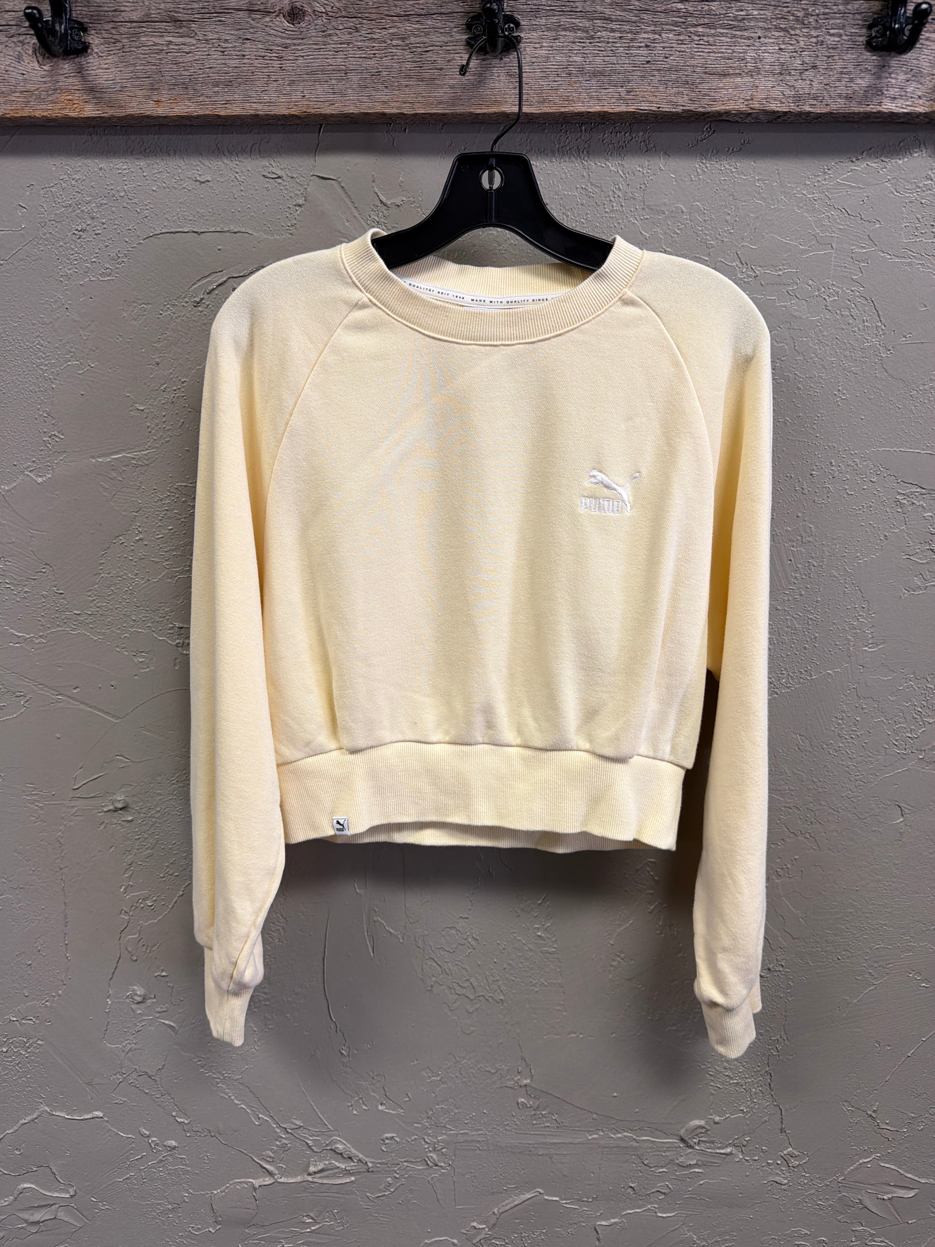 Puma Cropped Crewneck Sweatshirt