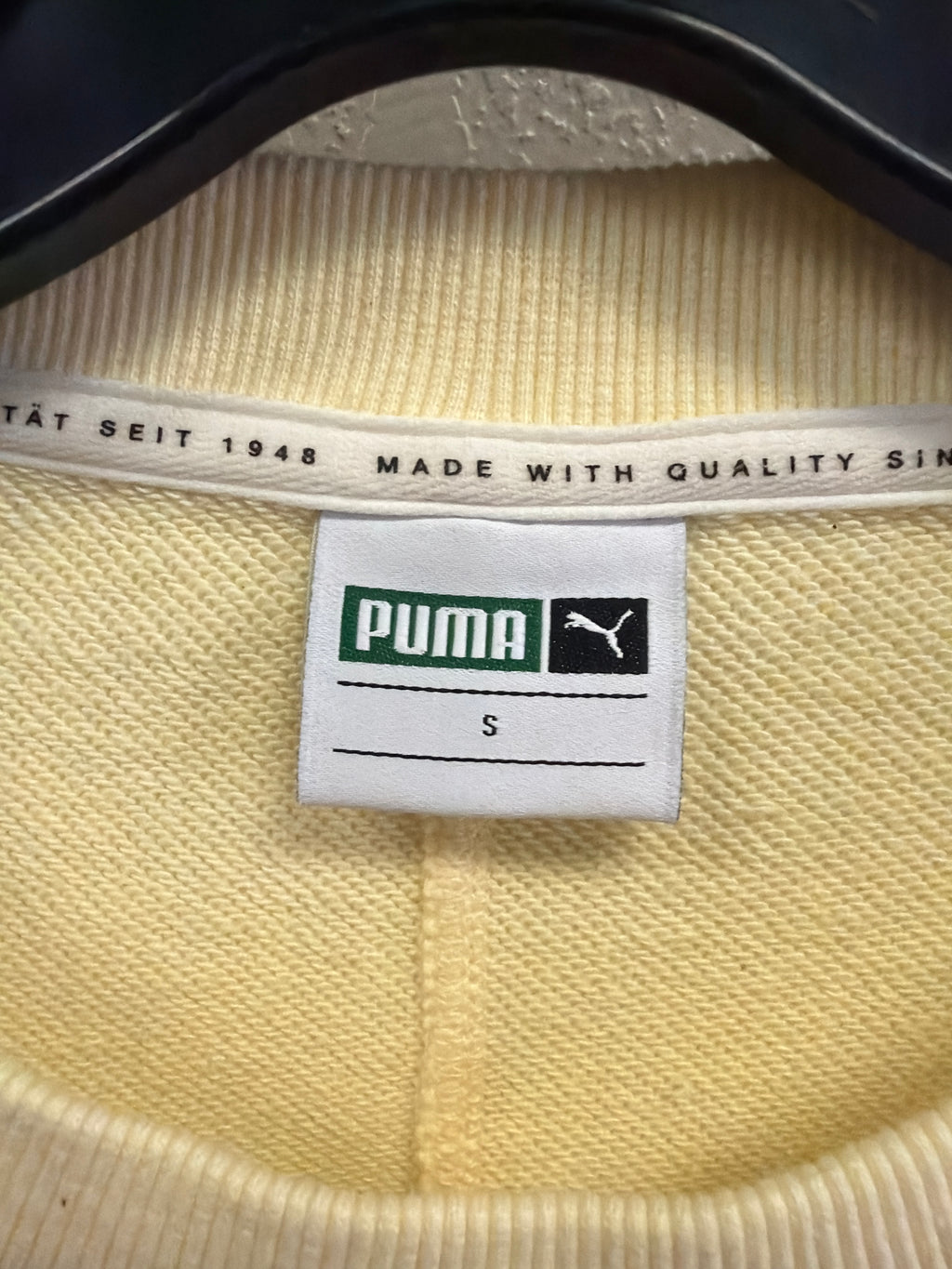 Puma Cropped Crewneck Sweatshirt