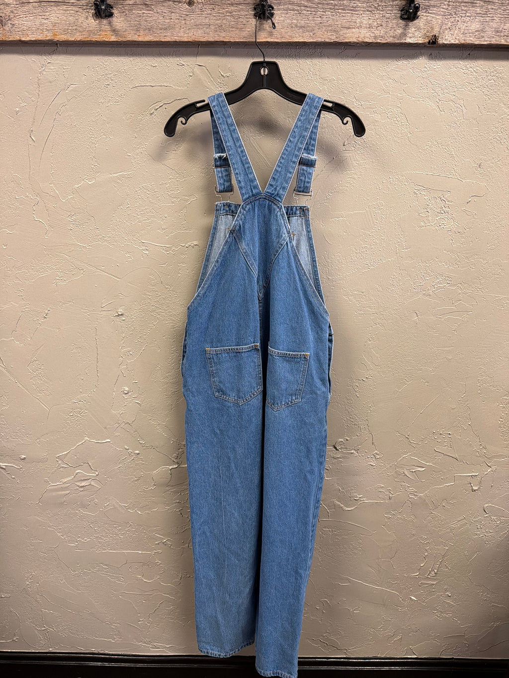 Classic Mid-Wash Denim Bibs