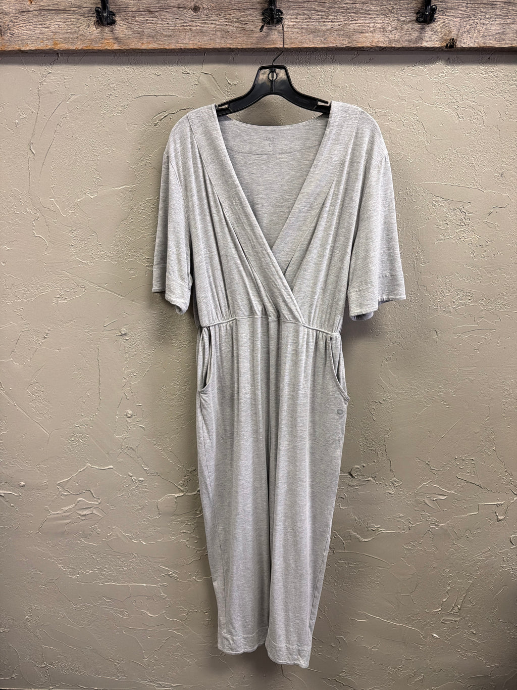 Nest Basics V-Neck Romper (org$79)