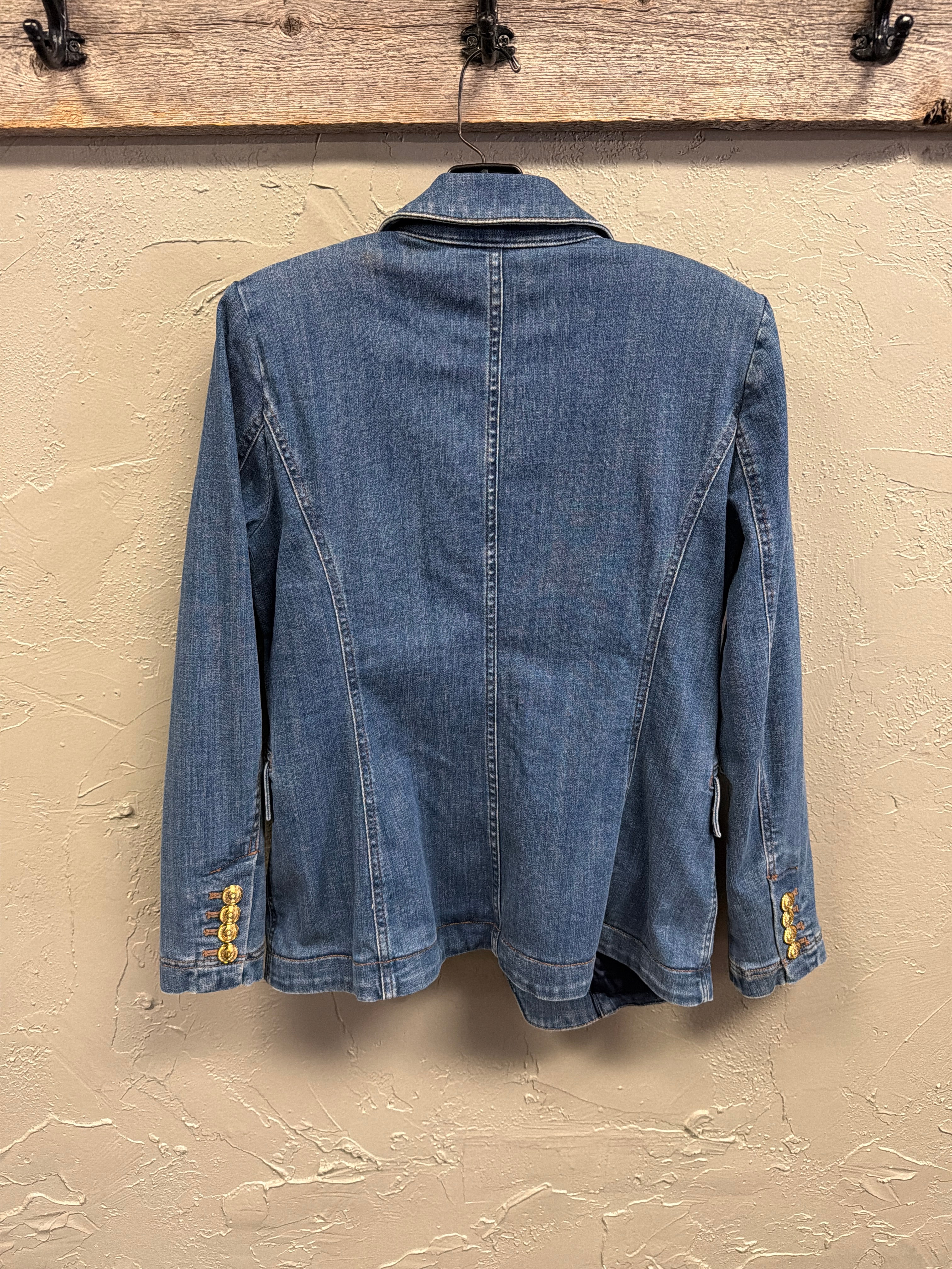 WHBM Denim Blazer (org$195)