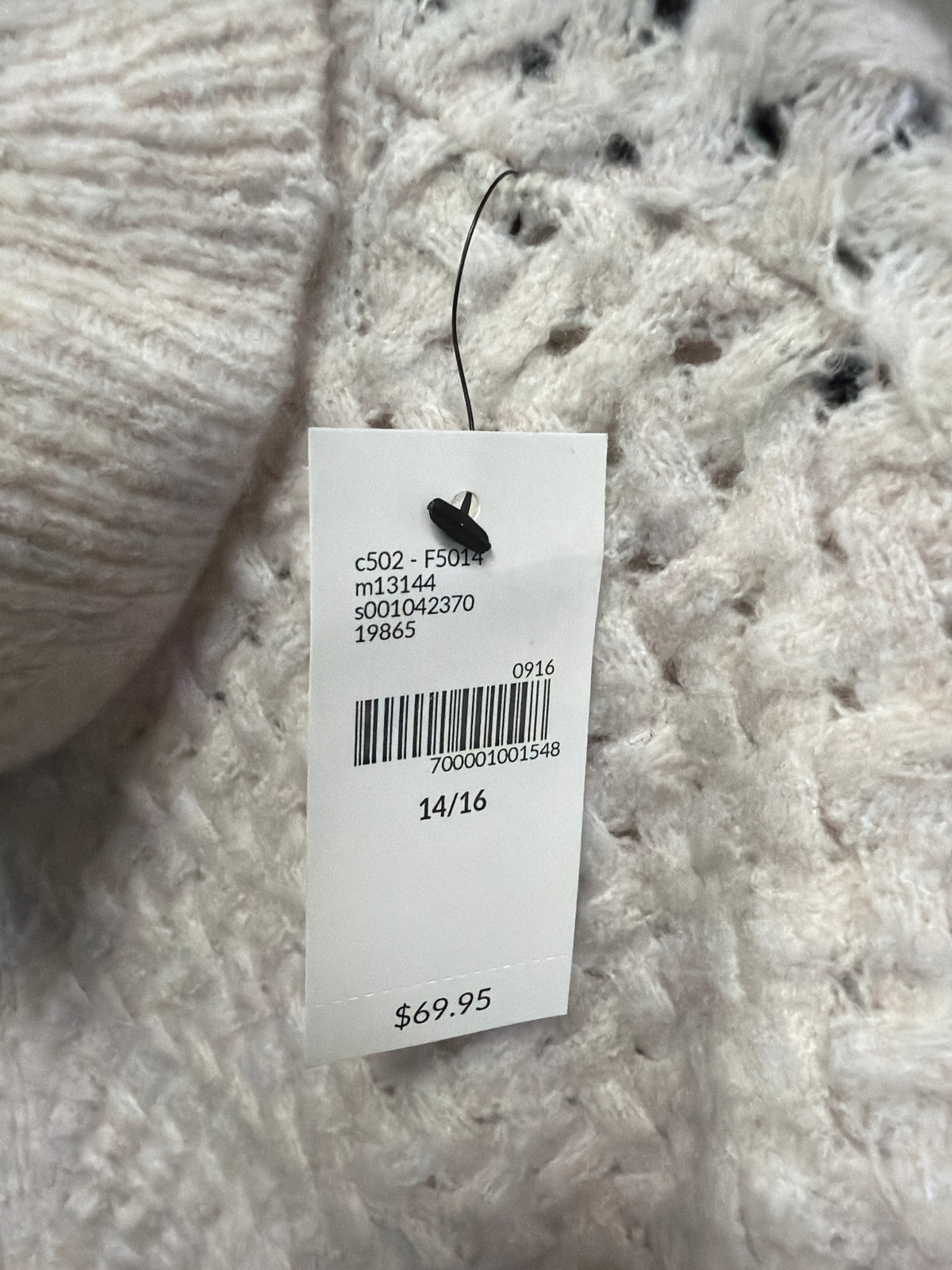 NWT Lane Bryant Diamond Knit Sweater (org$70)