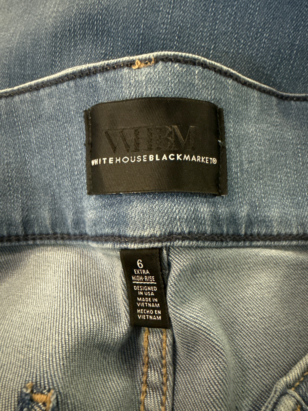 WHBM Belted Wide-Leg Cargo Jean (org$120)