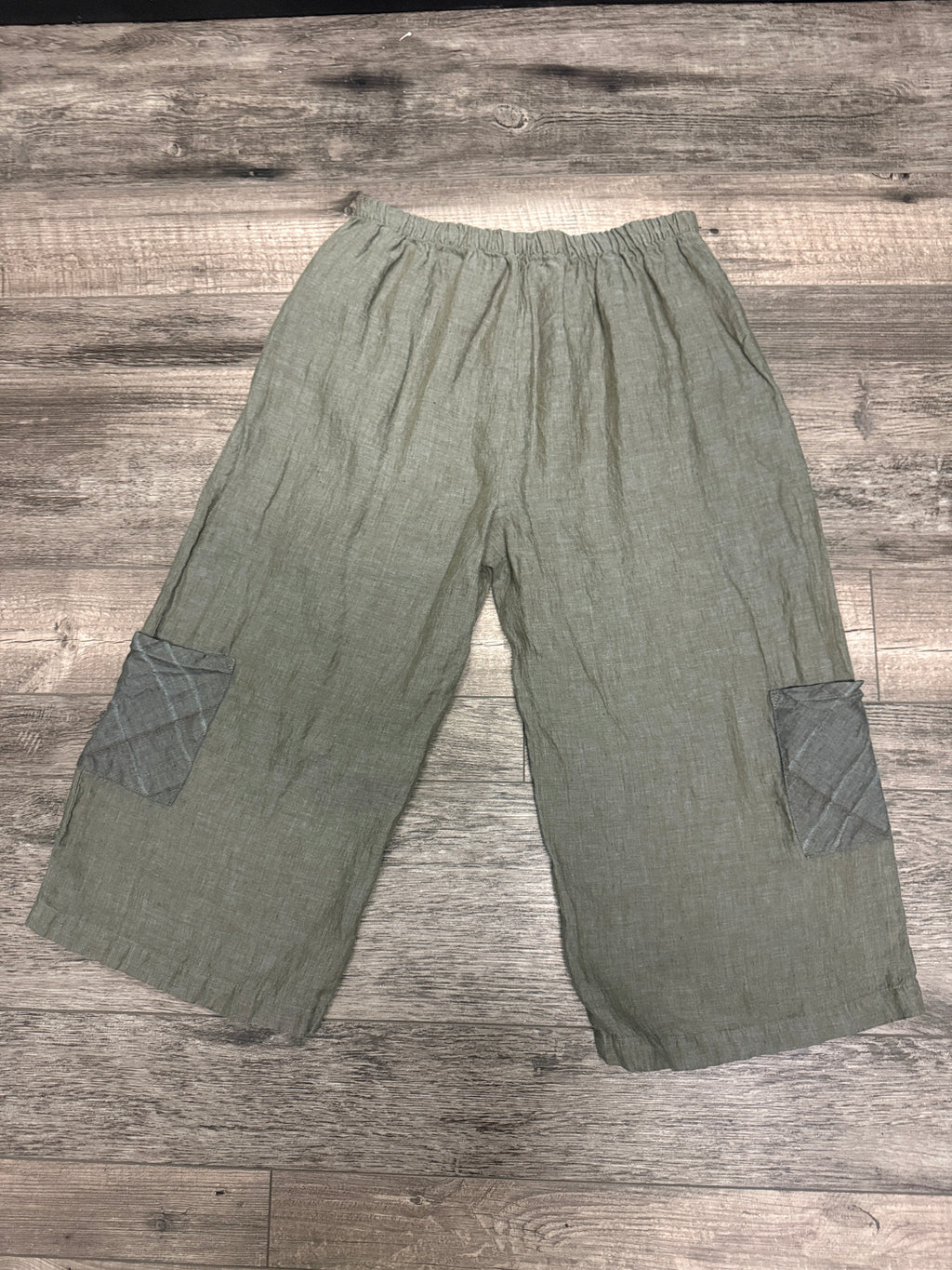 Chalet Lissie Linen Crop Pant (org$189)