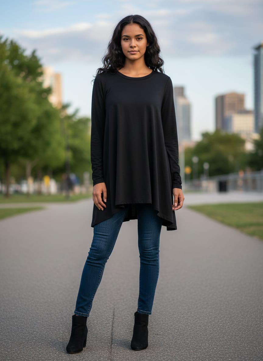 NWOT Any Body Knit Swing Top (org$39)
