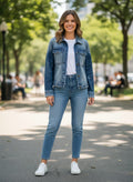 Evereve Denim Jacket (org$168)
