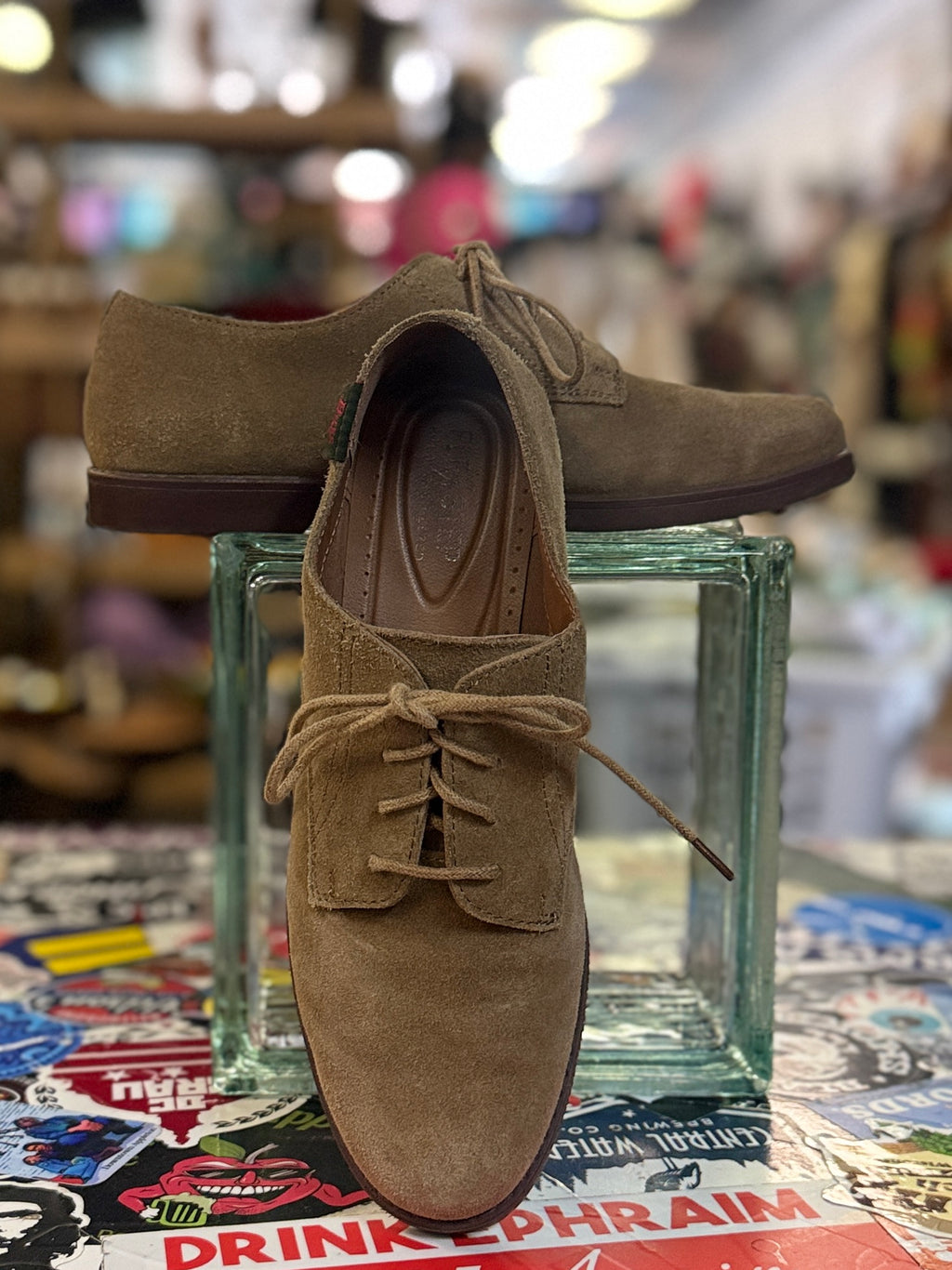 Bass Suede Oxfords (org$110)