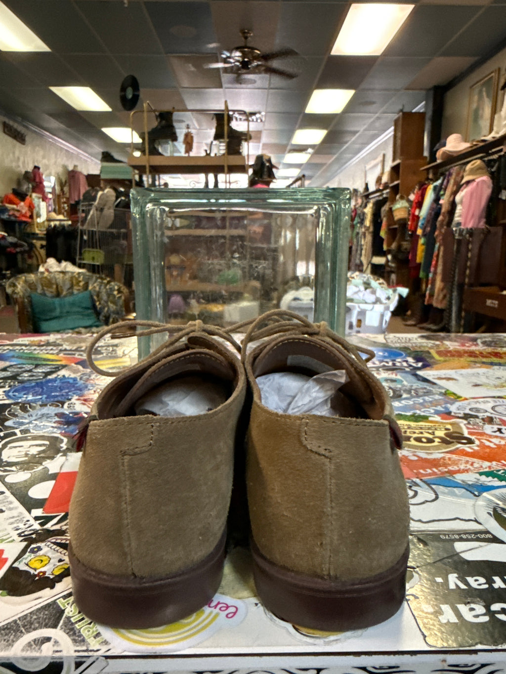 Bass Suede Oxfords (org$110)