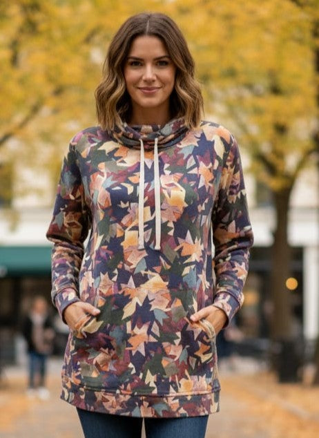 NWT CJ Banks Knit Seamed Hoodie (org$60)