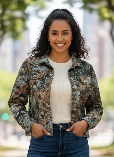 NWOT Tempo Paris Reversible Trucker Jacket (org$126)