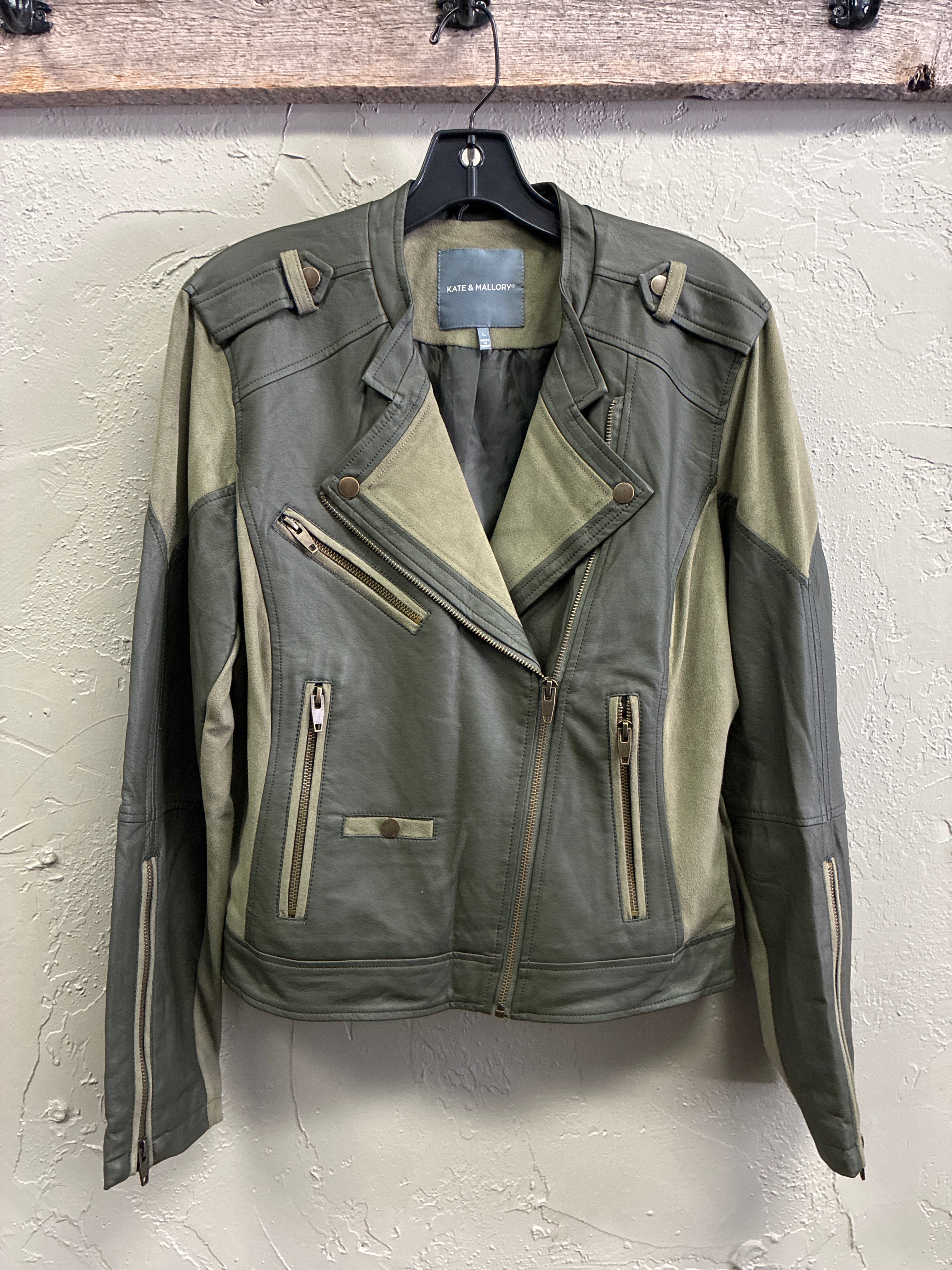 NWOT Kate & Mallory Faux Leather Motos